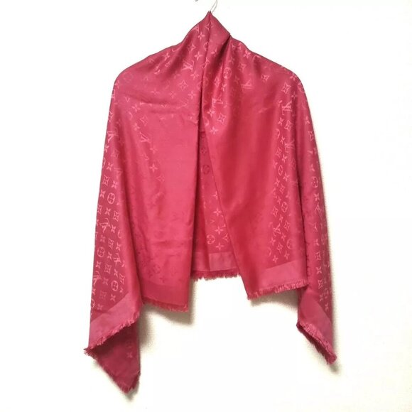 LOUIS VUITTON Shawl Monogram Pink Others - Scarf 368-010425 - Picture 1 of 5